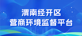 渭南经开区营商环境监督平台